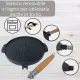 Bistecchiera Doppia Grill rotonda 32 cm Generoso