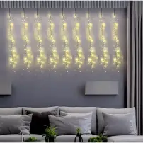 Tenda StarFall Light 1152 LED 460x80 cm Bianco Caldo Lotti