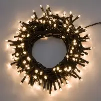 Catena Luci di Natale 700 LED Bianco Caldo 28 m Lotti