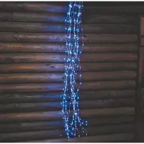 Cascata di Luci 900 MicroLED H300 cm Bianco Lotti