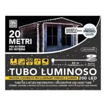 Tubo Luminoso 200 LED 20 m Bianco Freddo Mercury