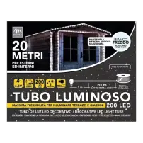 Tubo Luminoso 200 LED 20 m Bianco Freddo Mercury