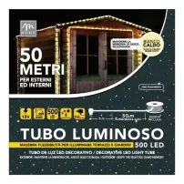 Tubo Luminoso 500 LED 50 m Bianco Caldo Mercury