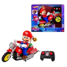 Moto RC Mario Wheelie Motocross Hot Wheels