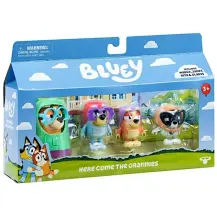 Set 4 Personaggi Arrivano le Nonne Bluey