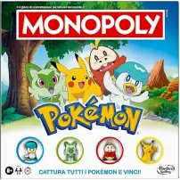Monopoly Pokémon Edition Gioco da Tavolo Hasbro Gaming