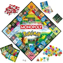 Monopoly Pokémon Edition Gioco da Tavolo Hasbro Gaming