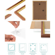 Cornice in Legno Brun 21x29,7 cm