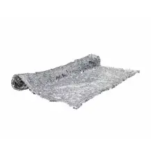 Runner Paillettes Argento 40x140 cm Tognana