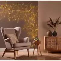 Ramo Luminoso Tiglio Champagne 504 MicroLED Lotti