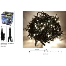 Minilucciole 720 LED Flash Bianco Caldo Due Esse