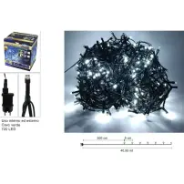 Minilucciole 720 LED Flash Bianco Freddo Due Esse