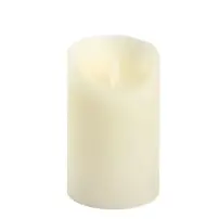 Candela LED Cera Avorio Moving Flame 12,5 cm Lotti