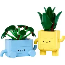 Piantine Felici con 2 Vasi Sorridenti Botanicals 10349 LEGO