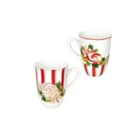 Set 2 Mug Le Chicche Porcellana Brandani