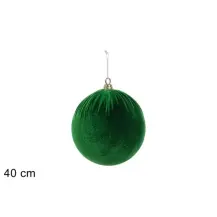 Sfera Gigante 40 cm Velluto Verde Due Esse