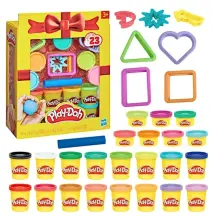 Set Regalo 23 Vasetti di Pasta da Modellare Play-Doh