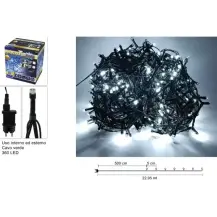 Minilucciole 360 LED Flash Bianco Freddo Due Esse