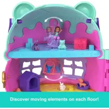 Gelato House Playset Compatto con 2 Micro Bambole Polly Pocket
