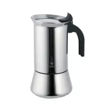 Moka Venus 4 Tazze Acciaio Inox per Induzione Bialetti