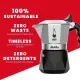 New Brikka 2 Tazze Caffettiera Caffè Cremoso Bialetti