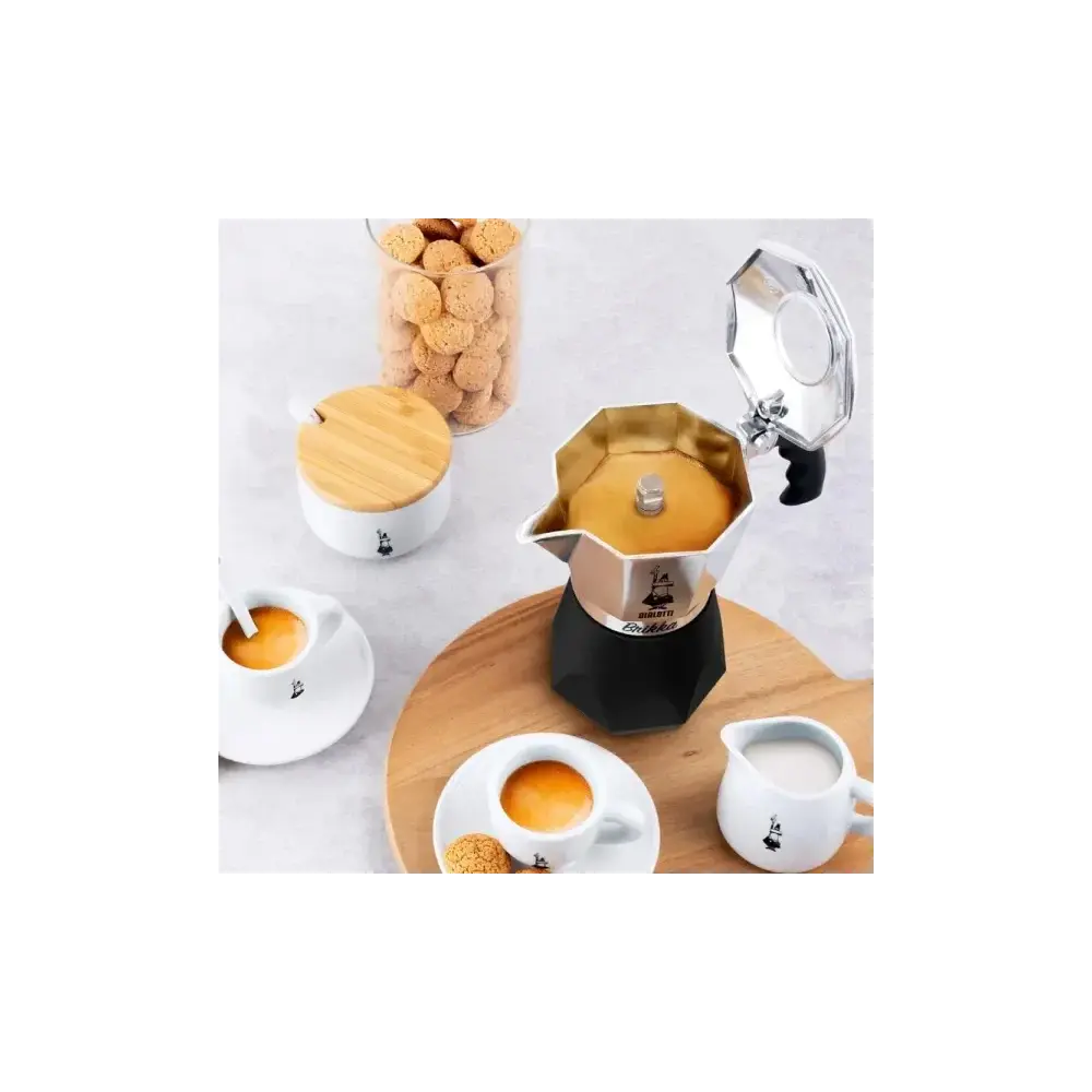 New Brikka 2 Tazze Caffettiera Caffè Cremoso Bialetti