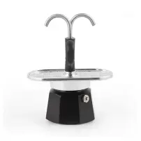Caffettiera Mini Express 2 Tazze Alluminio Nera Bialetti