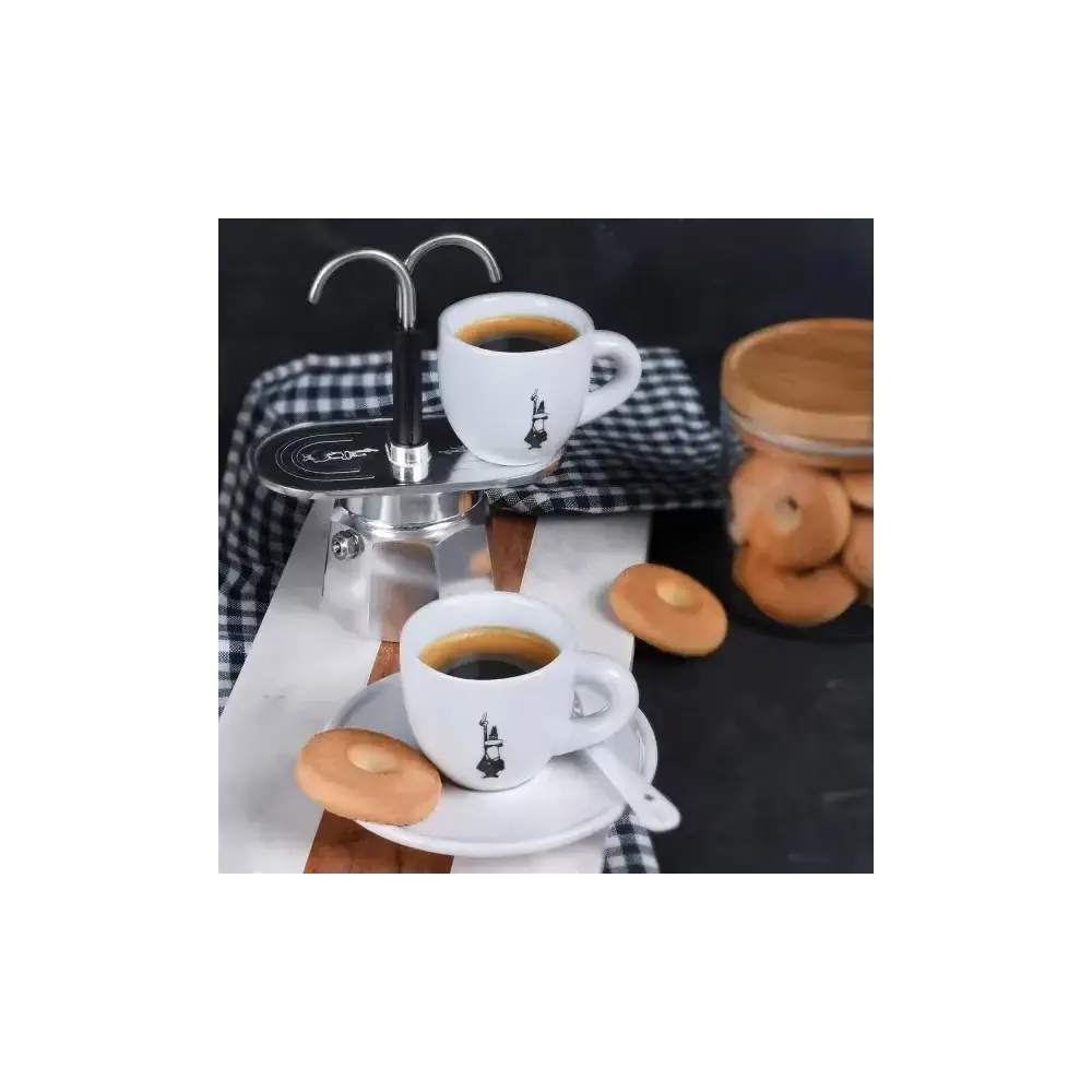 Caffettiera Mini Express 2 Tazze Alluminio Nera Bialetti