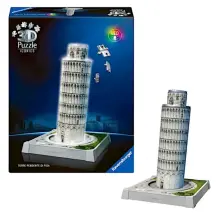 Puzzle 3D Torre di Pisa con Luce LED 216 Pezzi Ravensburger