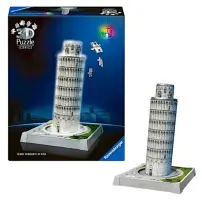 Puzzle 3D Torre di Pisa con Luce LED 216 Pezzi Ravensburger