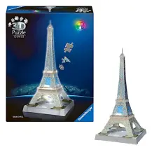 Puzzle 3D Torre Eiffel con Luci LED 216 Pezzi Ravensburger