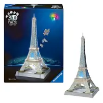 Puzzle 3D Torre Eiffel con Luci LED 216 Pezzi Ravensburger