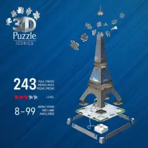 Puzzle 3D Torre Eiffel con Luci LED 216 Pezzi Ravensburger