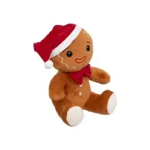 Peluche Pan di Zenzero 25 cm con Cappello Feeric