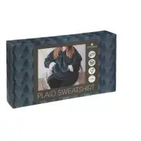 Plaid Indossabile con Cappuccio Blu Atmosphera