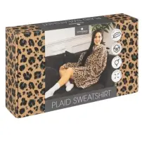 Plaid Indossabile Leopardato 85x118 cm Atmosphera