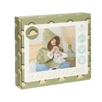 Plaid Felpa Dinosauro Verde Bambini 3-10 Anni Atmosphera