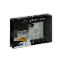 Set 9 Pietre da Whisky in Pietra Ollare 2 cm Secret de Gourmet