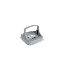 Kit Tavola Tosca Bianco Grigio: Portatovaglioli e Portabicchieri