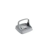 Kit Tavola Tosca Bianco Grigio: Portatovaglioli e Portabicchieri