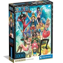 One Piece Puzzle 1000 pezzi – 70×50 cm, età 14 anni Clementoni