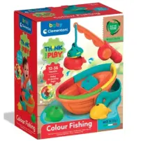 Baby Pesca Gioca e Impara – plastica riciclata, 0‑2… Clementoni