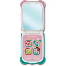 Baby Minnie Flip Phone – Telefono giocattolo 55 mm per… Clementoni