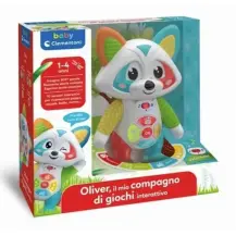 Oliver Amico Interattivo Baby – 4 pulsanti luminosi Clementoni