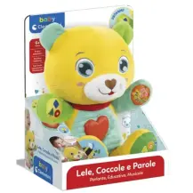 Lele Coccole e Parole – Peluche interattivo 6 mesi Clementoni