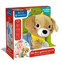Billo Bau Gattona Con Me – Peluche interattivo 6-36… Clementoni