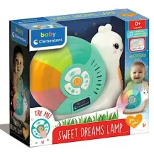 Sweet Dreams Lamp – Luce Notturna 0-3 anni, 20x22x8 cm Clementoni