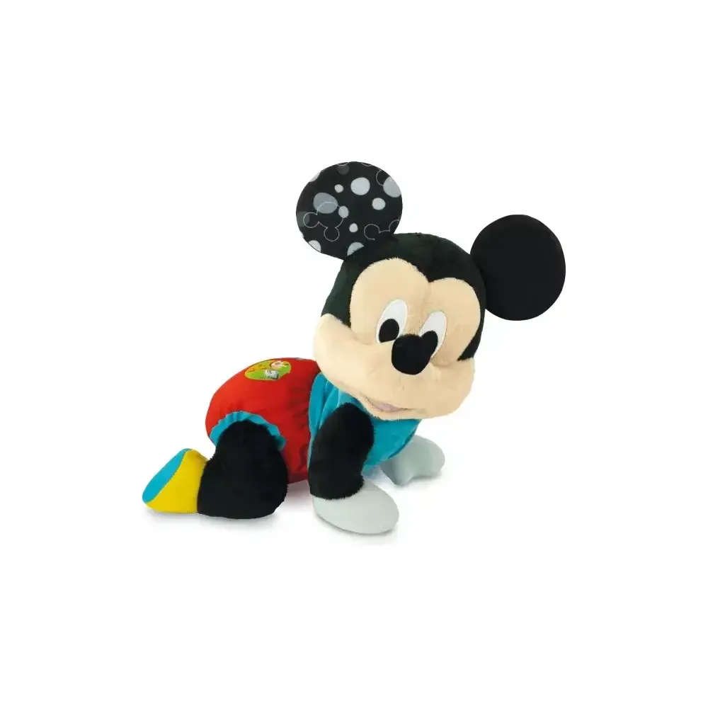 Disney Baby Baby Mickey Gattona con Me - Peluche 100%… Clementoni