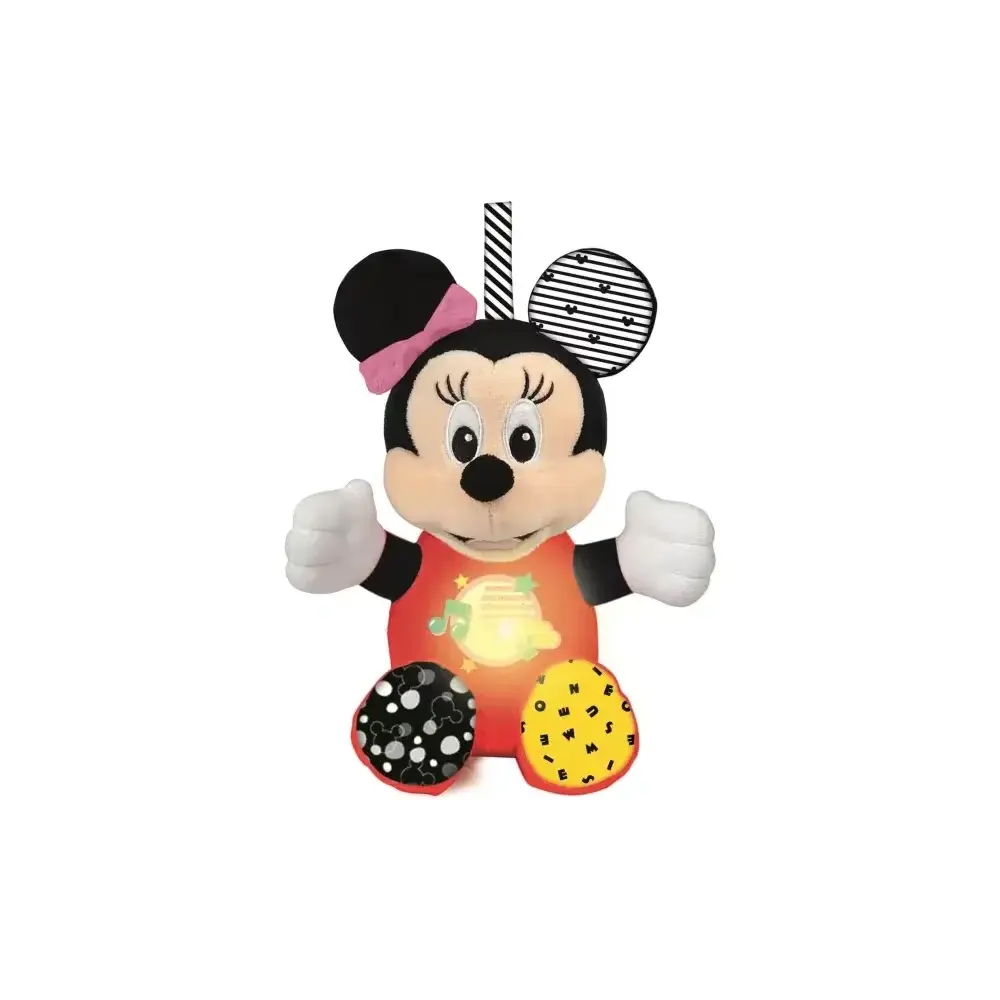 Baby Minnie Lightin Plush – peluche con luce, melodia… Clementoni