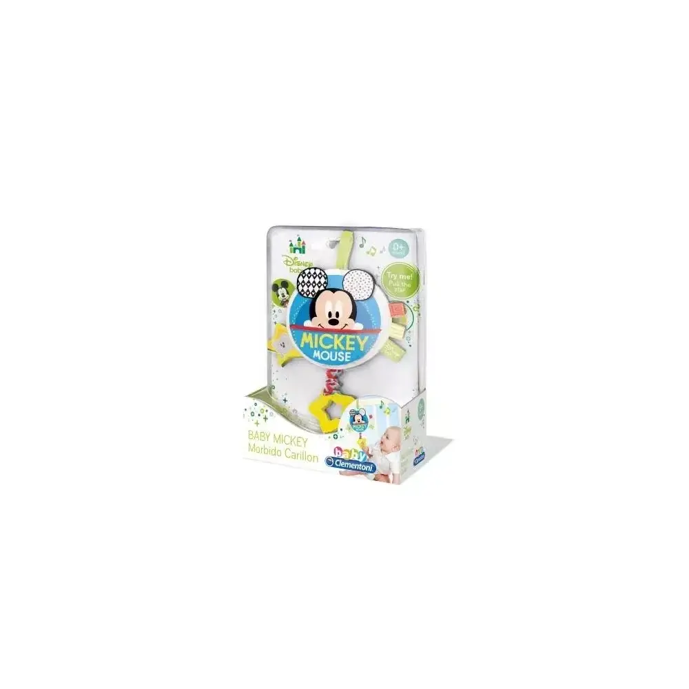 Baby Topolino Carillon Morbido – Stoffa, Melodia per… Clementoni
